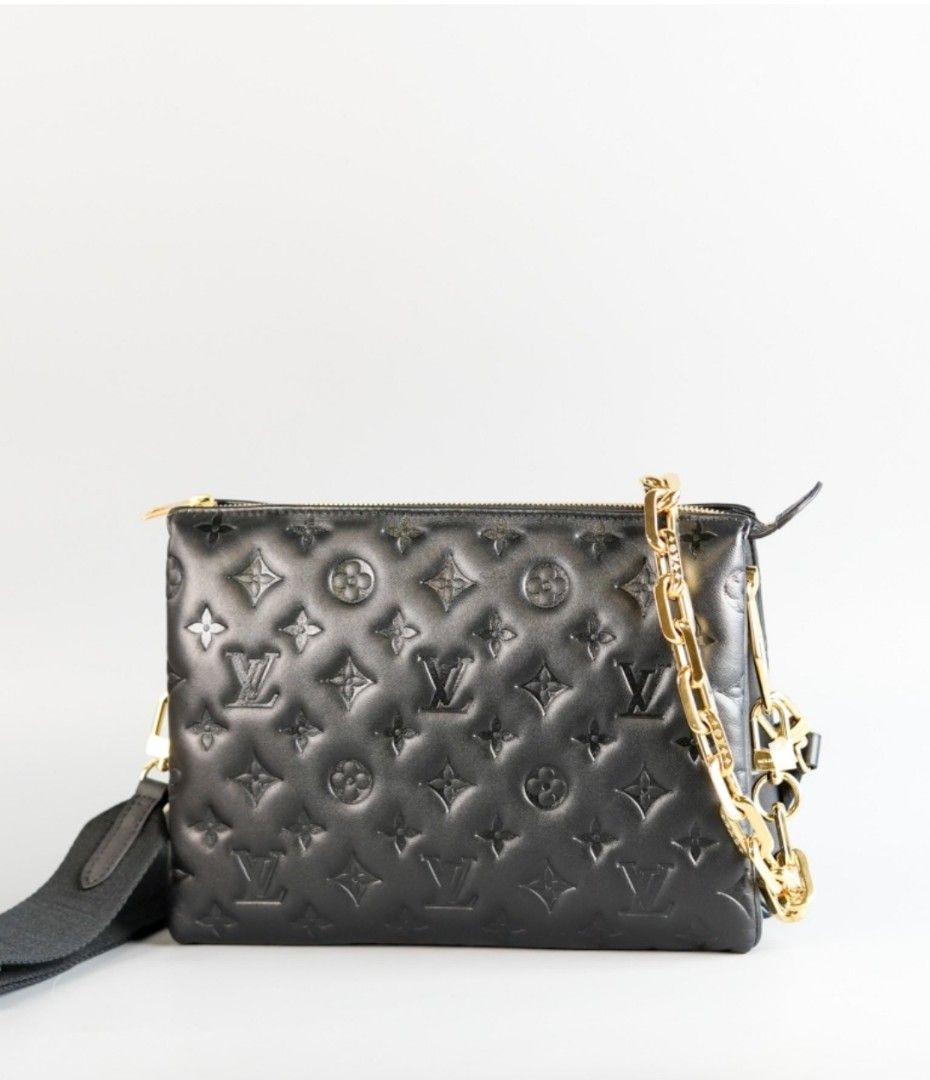 Louis Vuitton Coussin PM Black Monogram Lambskin in Gold Hardware (Microchip) (Category: Luxury Bags & Wallets) located in Taguig. Submitted by pursemaison (Listing ID 1338542667, Image 1). Description: Louis Vuitton Coussin PM Black Monogram Lambskin in Gold Hardware (Microchip) ✨Php 175,000 *Additional 4% for straight credit card payments *Available for 6 months layaway with 1% interest per month *BDO credit card up to 36 mos & Citibank credit 