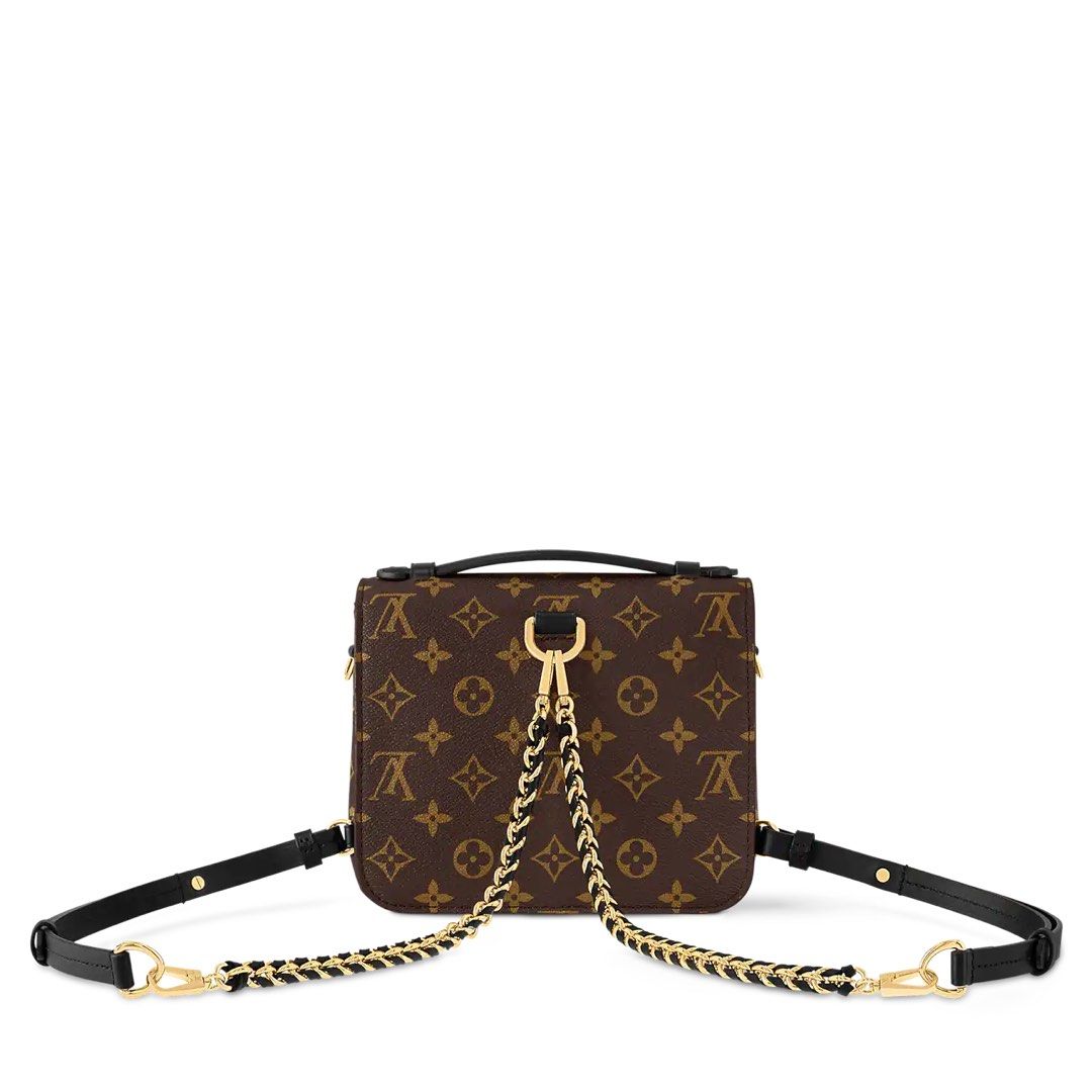 Authentic LV Pochette Metis Backpack Monogram Reverse Canvas (Category: Luxury Bags & Wallets) located in Manila. Submitted by your_closetlink (Listing ID 1338524029, Image 2). Description: Brandnew LV Pochette Metis Backpack. Microchipped. Comes complete. Still with protective film intact. Can be used multi-ways. Backpack/shoulder bag/hand bag/clutch bag. Can include receipt. Bought at LV Greenbelt for 182,000 pesos..