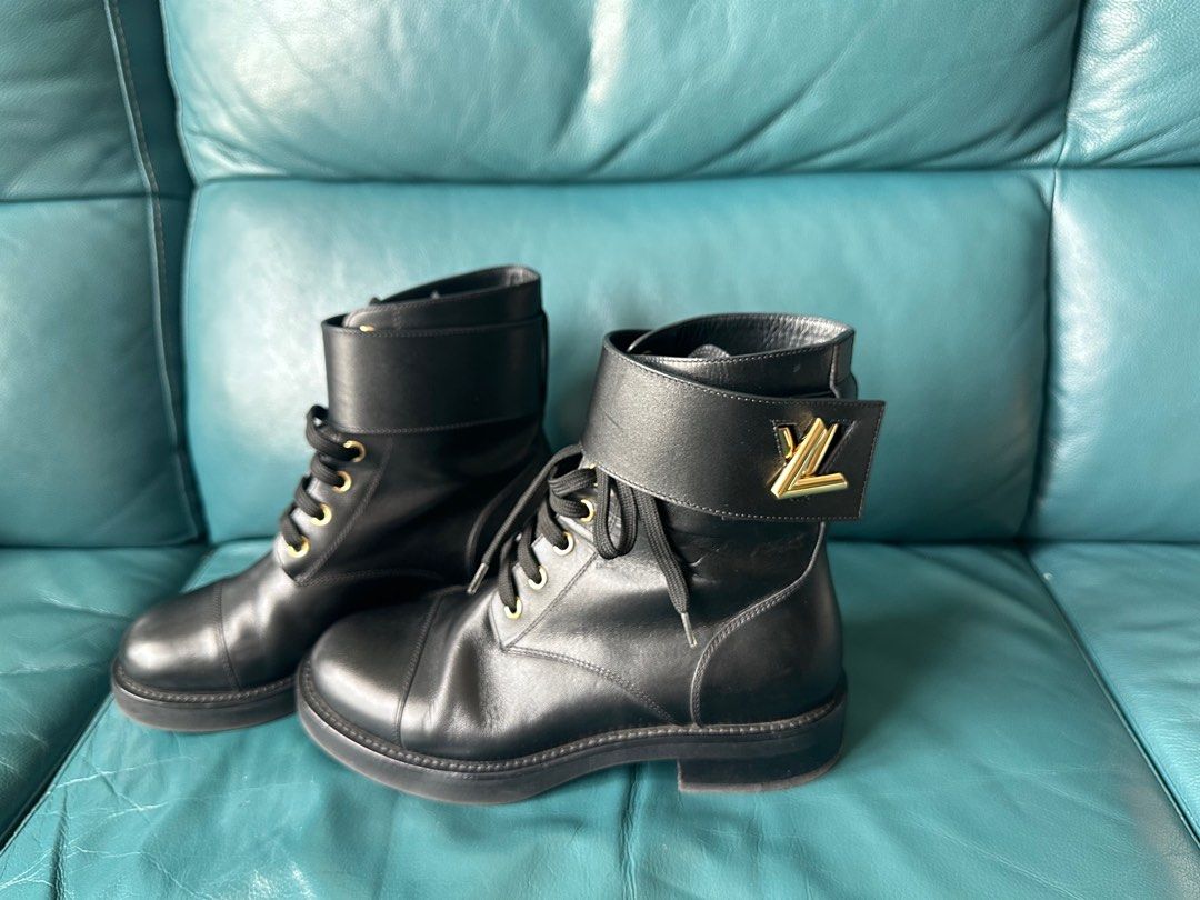 LV Louis Vuitton Wonderland Flat Ranger boots Luxury Sneakers Footwear on Carousell