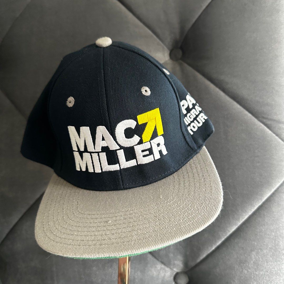 Mac Miller x Space Migration Tour cap Men s Fashion Watches Accessories Caps Hats on Carousell