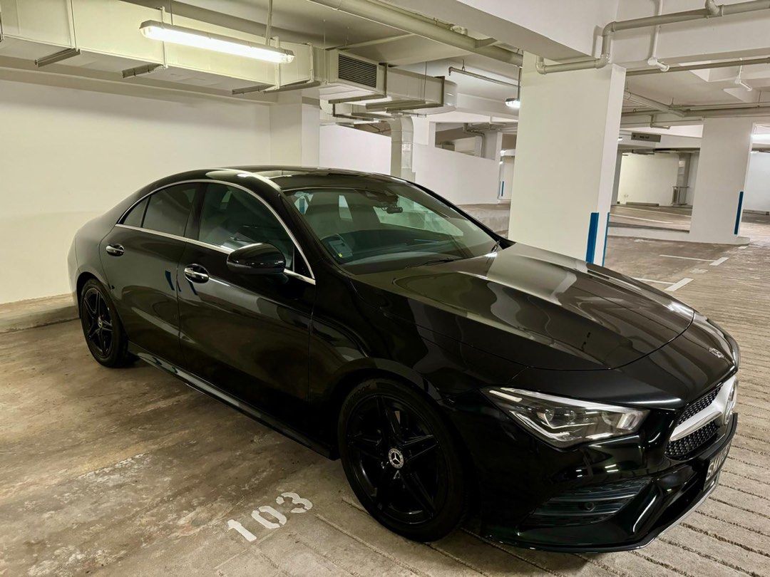Mercedes-Benz CLA-Class CLA 200 AMG Premium Plus Coupe Auto (Category: Used Cars) located in Singapore. Submitted by pinitsg (Listing ID 1338561907, Image 1). Description: Very Low mileage seldom driver much.