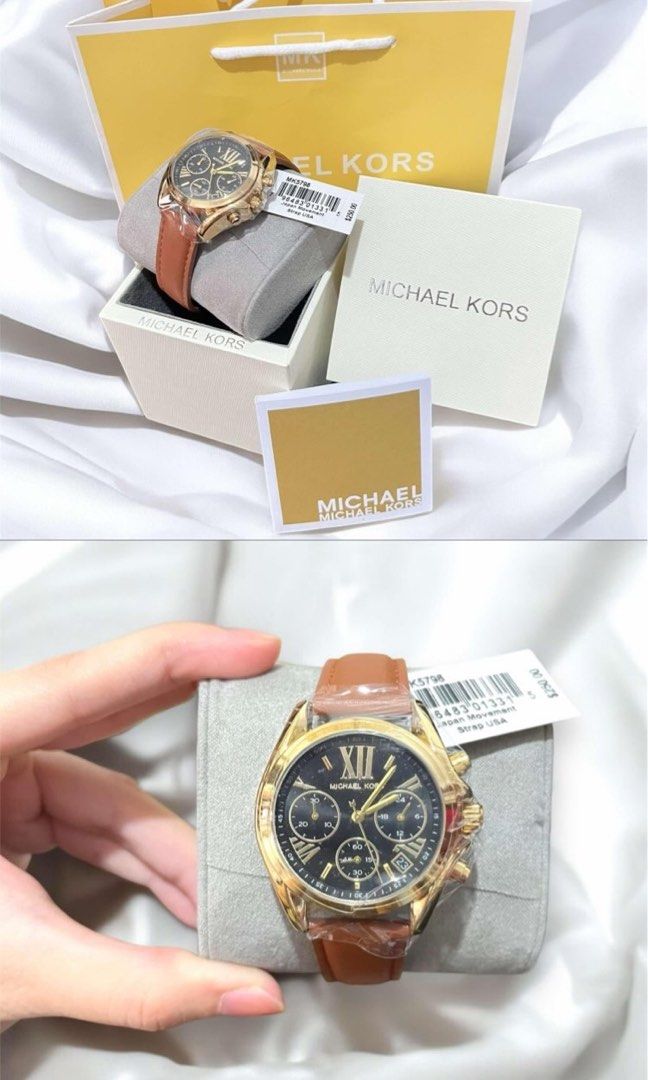 MK Watch Leather unisex Women s Fashion Watches Accessories Watches on Carousell