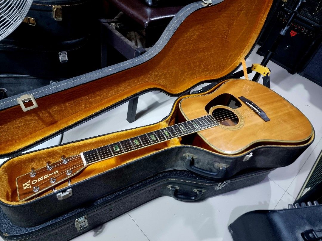 Morris md525S Made in japan (Category: Musical Instruments) located in Binan City. Submitted by jamrock.music (Listing ID 1338605187, Image 1). Description: for sale Morris md525S Made in japan good condition slightly used only.