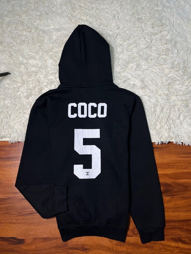 Nike X Chanel Hoodie Men s Fashion Tops Sets Hoodies on Carousell