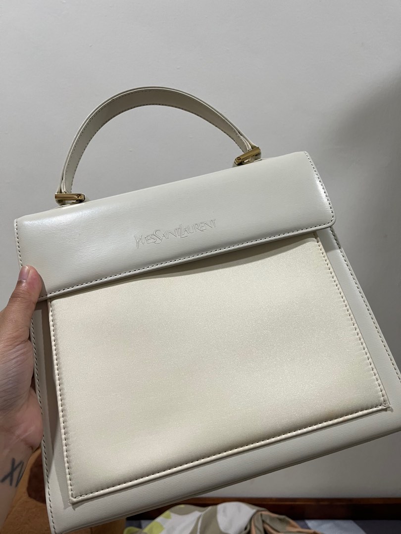 SAC YSL LEATHER TOTE BAG 80'S VINTAGE main image 1