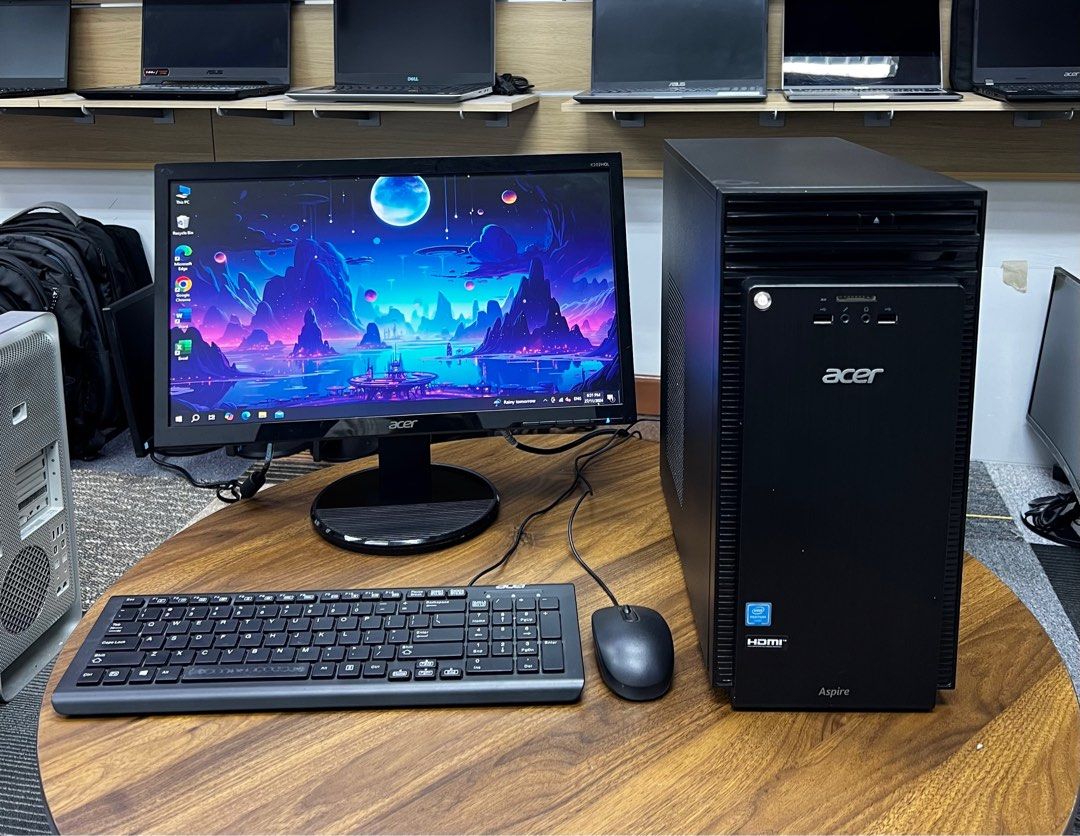PC Office HD Graphics Full Set, Computers & Tech, Desktops on Carousell
