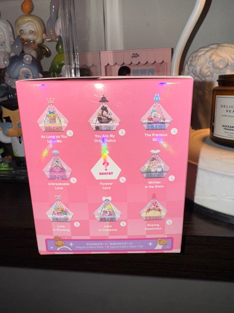 Pop Mart Wishes at your fingertips (Category: Designer & Blind Box Toys) located in Cainta. Submitted by 2ndave (Listing ID 1338602114, Image 2). Description: Bottom opened, sealed foil Filbar’s (1) Sharing Sweetness.