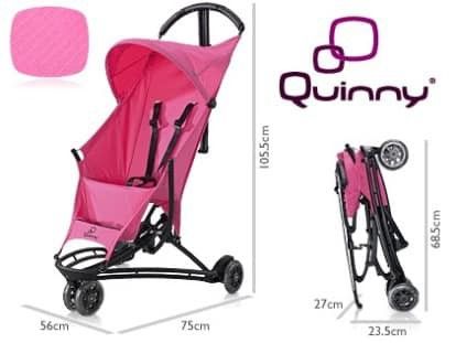Quinny Yezz Baby Stroller (Category: Strollers) located in Cebu City. Submitted by bellababystuffcebu (Listing ID 1338478291, Image 2). Description: Quinny Yezz Baby Stroller Preloved in very good condition SRP: 19k Selling Low PICK UP TALISAY | DELIVERY BUYERS EXPENSE Please see video for reference https://fb.watch/vZzZ-C6BAf/? Compact & Lightweight 5kg For kids 6m (recommended age) up to 15kg Made form water repellent rip-stop fabric Skate Whee