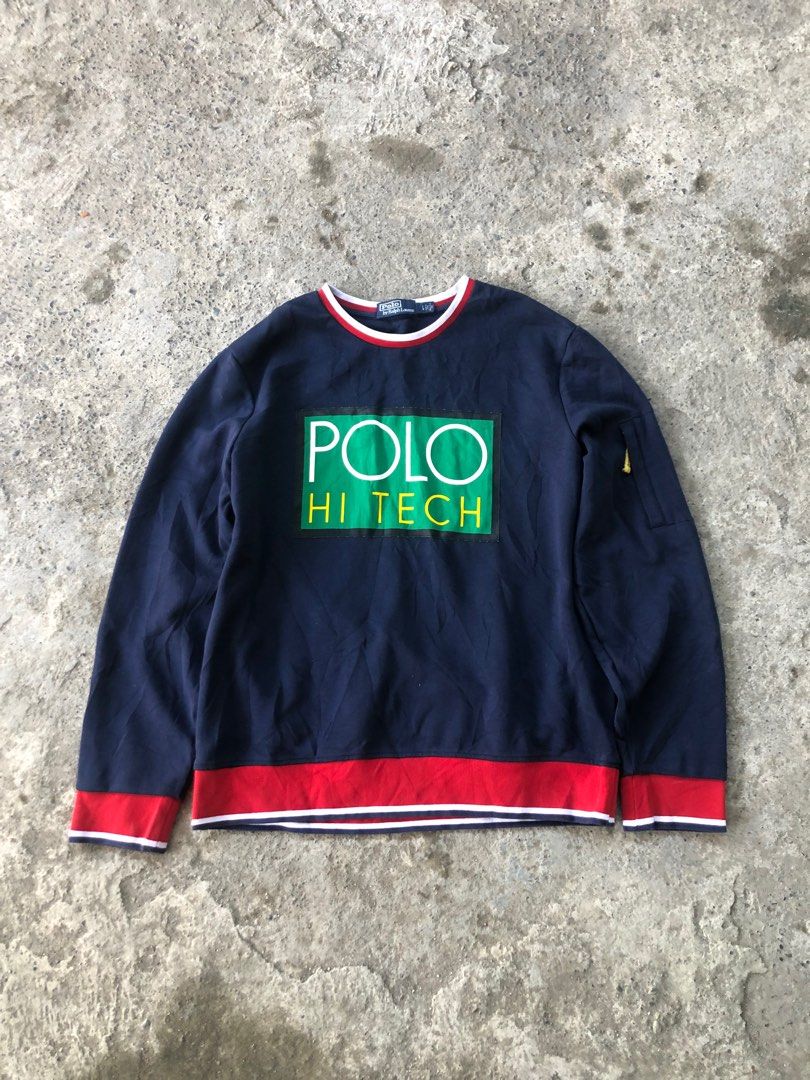 Polo hi tech double knit sweatshirt on sale