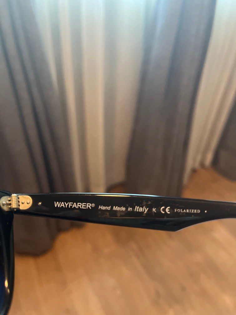 Rayban Wayferer (Category: Sunglasses & Eyewear) located in Taguig. Submitted by jitbug55 (Listing ID 1338537401, Image 3). Description: Used a few times only and have been in storage for a long time. Polarized. Current srp is 16K for the regular one. .