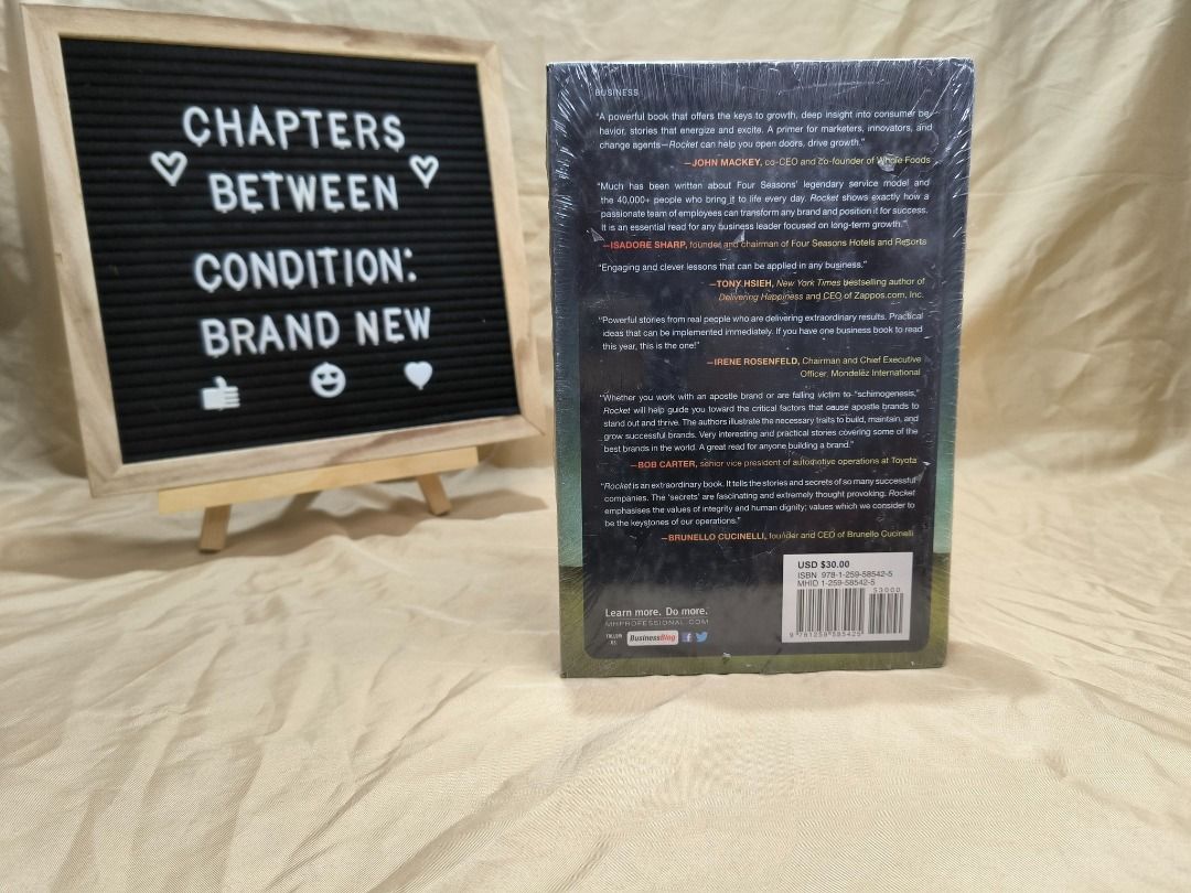 Rocket: Eight Lessons to Secure Infinite Growth | Michael Silverstein (Category: Storybooks) located in Paranaque City. Submitted by chapters_between (Listing ID 1338562997, Image 2). Description: HB - Brand new .