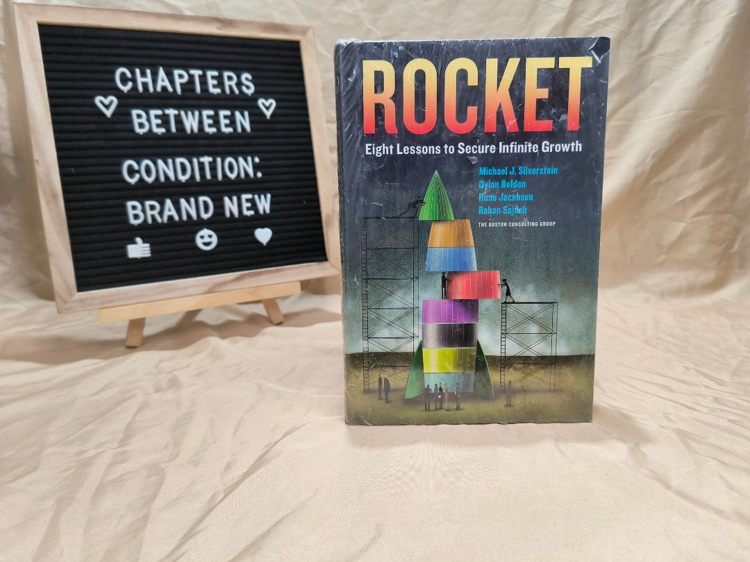 Rocket: Eight Lessons to Secure Infinite Growth | Michael Silverstein (Category: Storybooks) located in Paranaque City. Submitted by chapters_between (Listing ID 1338562997, Image 1). Description: HB - Brand new .