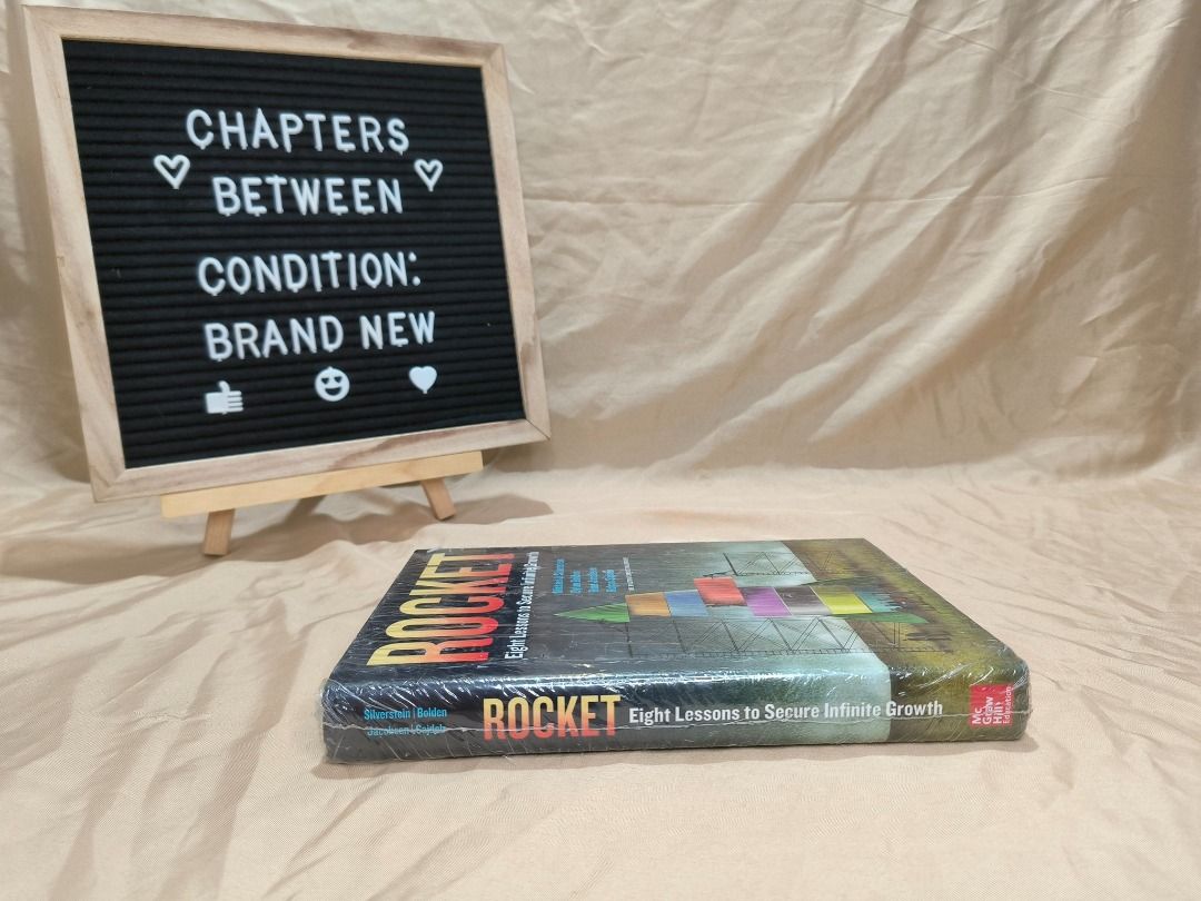 Rocket: Eight Lessons to Secure Infinite Growth | Michael Silverstein (Category: Storybooks) located in Paranaque City. Submitted by chapters_between (Listing ID 1338562997, Image 3). Description: HB - Brand new .