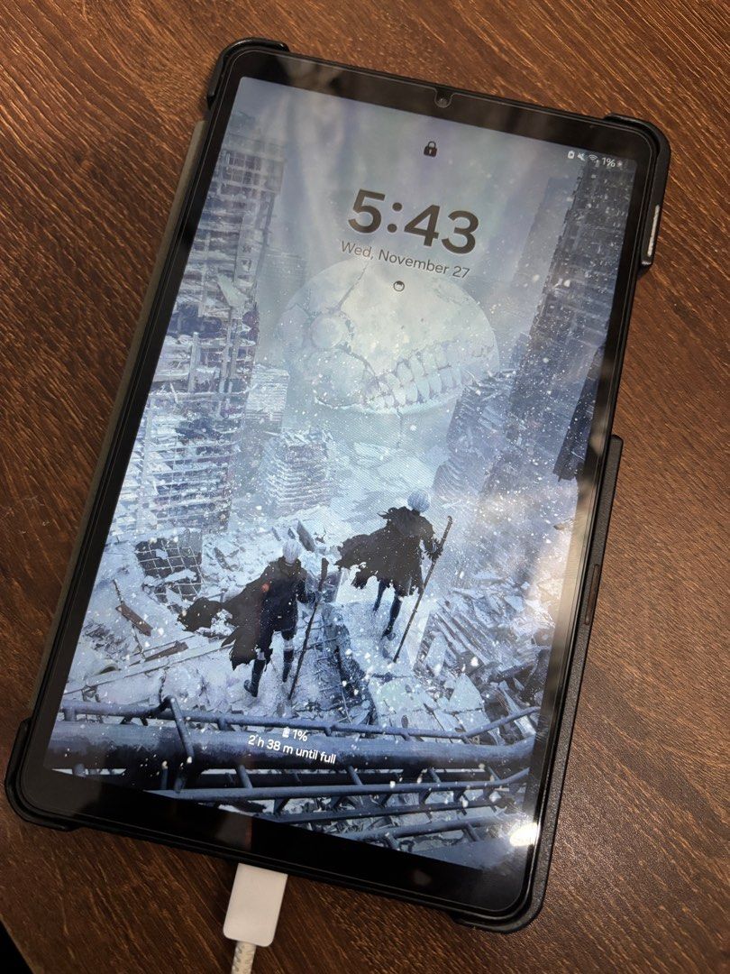 Samsung Galaxy Tab - A9 64GB Wifi (Category: Android) located in Quezon City. Submitted by loui3 (Listing ID 1338597285, Image 2). Description: MEETUP ONLY, No shipping Bought around July 2024 in Samsung store Vertis North includes Tempered Glass and Cover - **Display**: 8.7-inch TFT LCD with a resolution of 800 x 1340 pixels. - **Processor**: Mediatek Helio G99 chipset. - **RAM**: Options of 4GB or 8GB. - **Storage**: 64GB or 128GB, expandable v