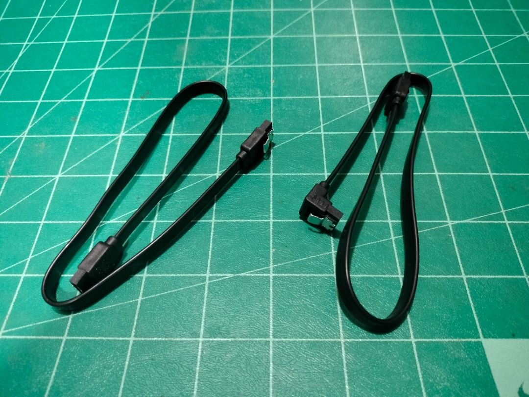 SATA Cord Cable (Category: Cables & Adaptors) located in Quezon City. Submitted by kyrex12 (Listing ID 1116121378, Image 1). Description: -sata 3 -6gb/s -100 each -50 wholesale(6pcs. and above) -accept for shipping via LALAMOVE COD(buyer's expense) -accept GCASH and MAYA payment -COMPATIBILITY IS BUYER'S RESPONSIBILITY.