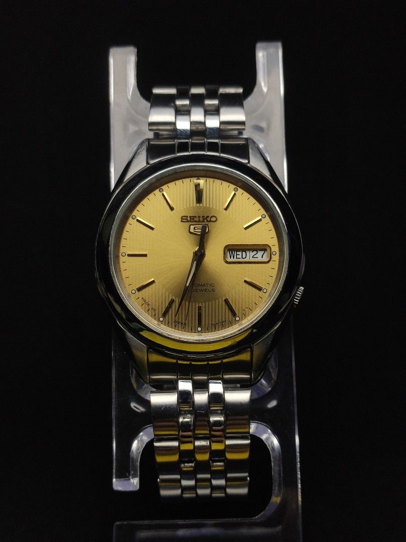 SEIKO 5 SNKL21 Gold Dial
