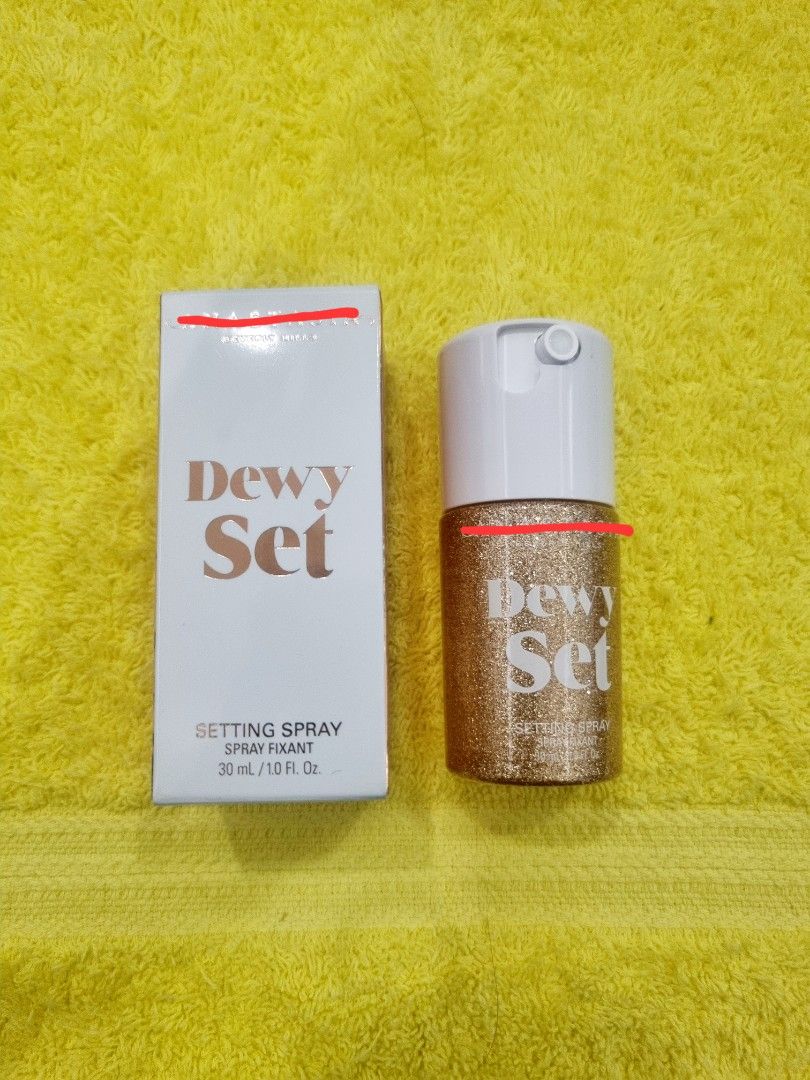 SETTING SPRAY DEWY SET (Category: Face Care) located in Manila. Submitted by luxeclassyshop (Listing ID 1338477906, Image 1). Description: SETTING SPRAY DEWY SET 30ml.