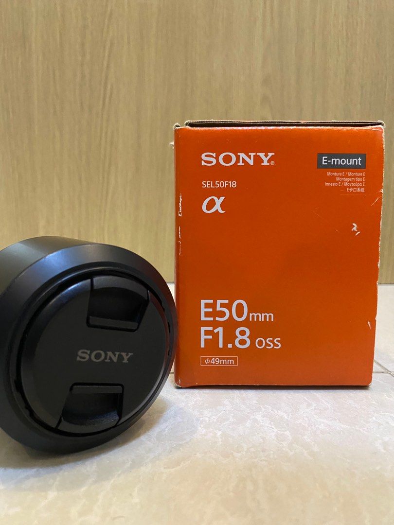 Sony Prime Lens E50mm f1.8 oss (Category: Lens & Kits) located in Taguig. Submitted by cire.d (Listing ID 1338635939, Image 2). Description: No issues Tried and tested to capture very sharp images Perfect for portrait Bought the item directly from Henrys Camera Test all you want RFS: Upgrading.
