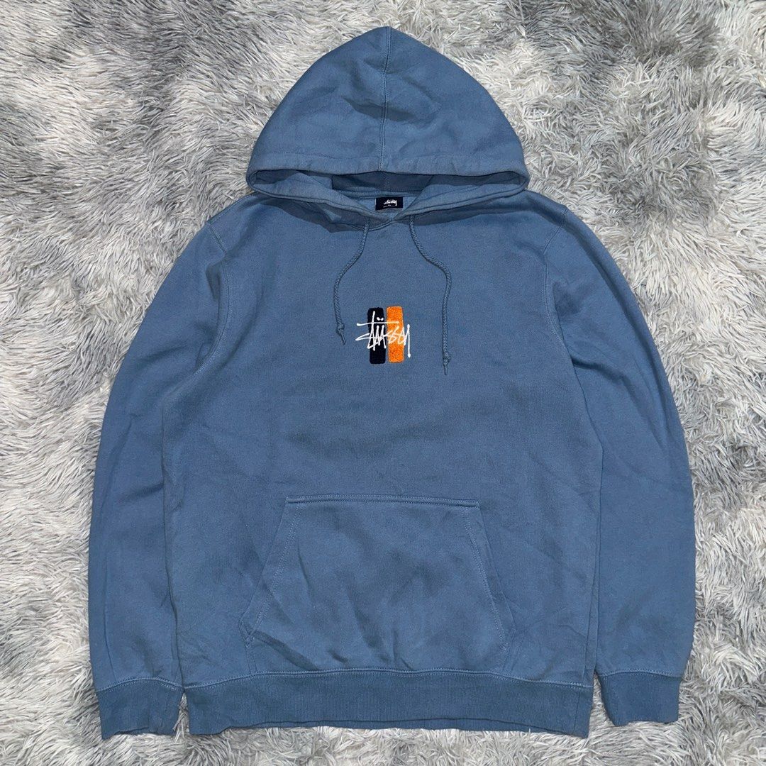 Stussy bars logo hoodie
