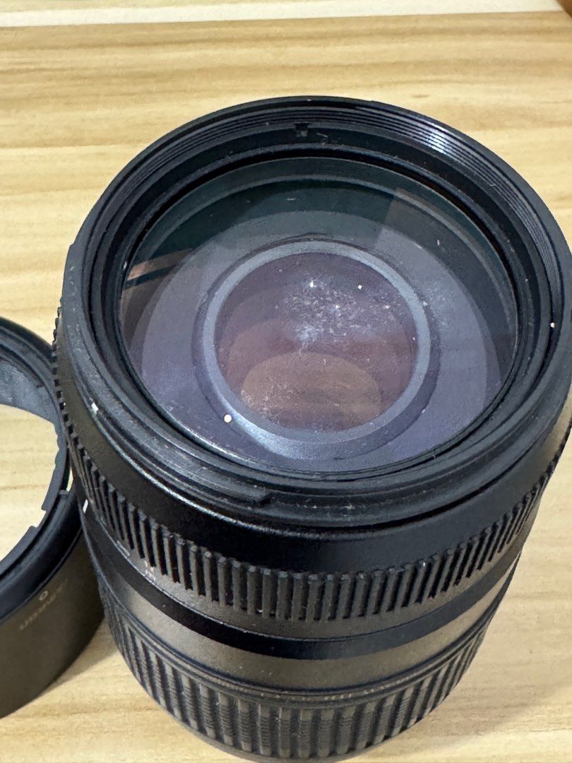 Tamron 70-300mm Tele-Macro Lens (Category: Cameras) located in Quezon City. Submitted by fromshing (Listing ID 1338546955, Image 3). Description: Barely used. It was stuck in cabinet for a long time. Needs cleaning inside. See photos for issues..