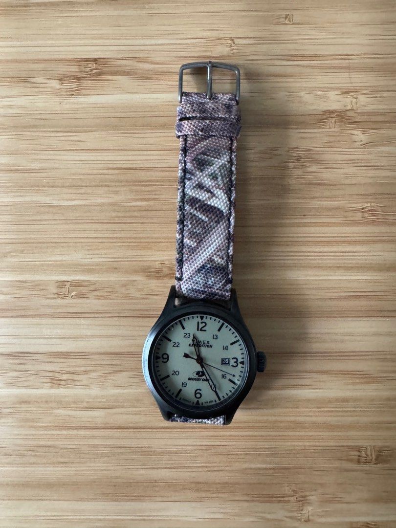 Timex Expedition Quartz x Mossy Oak Men s Fashion Watches Accessories Watches on Carousell