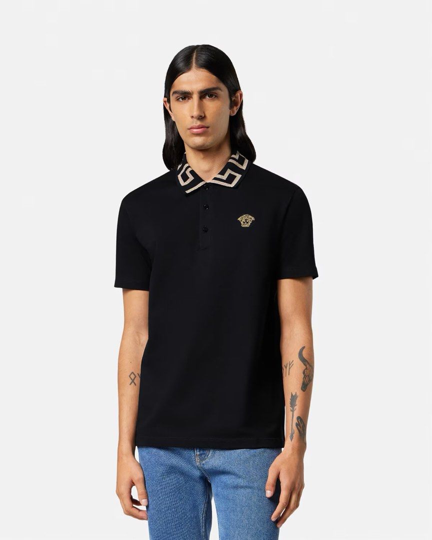 Versace polo shirt sale outlet
