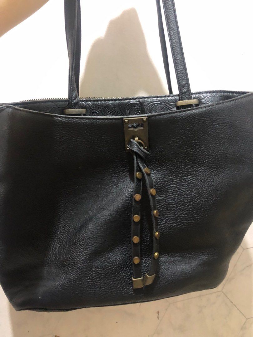 Vintage black bag on sale