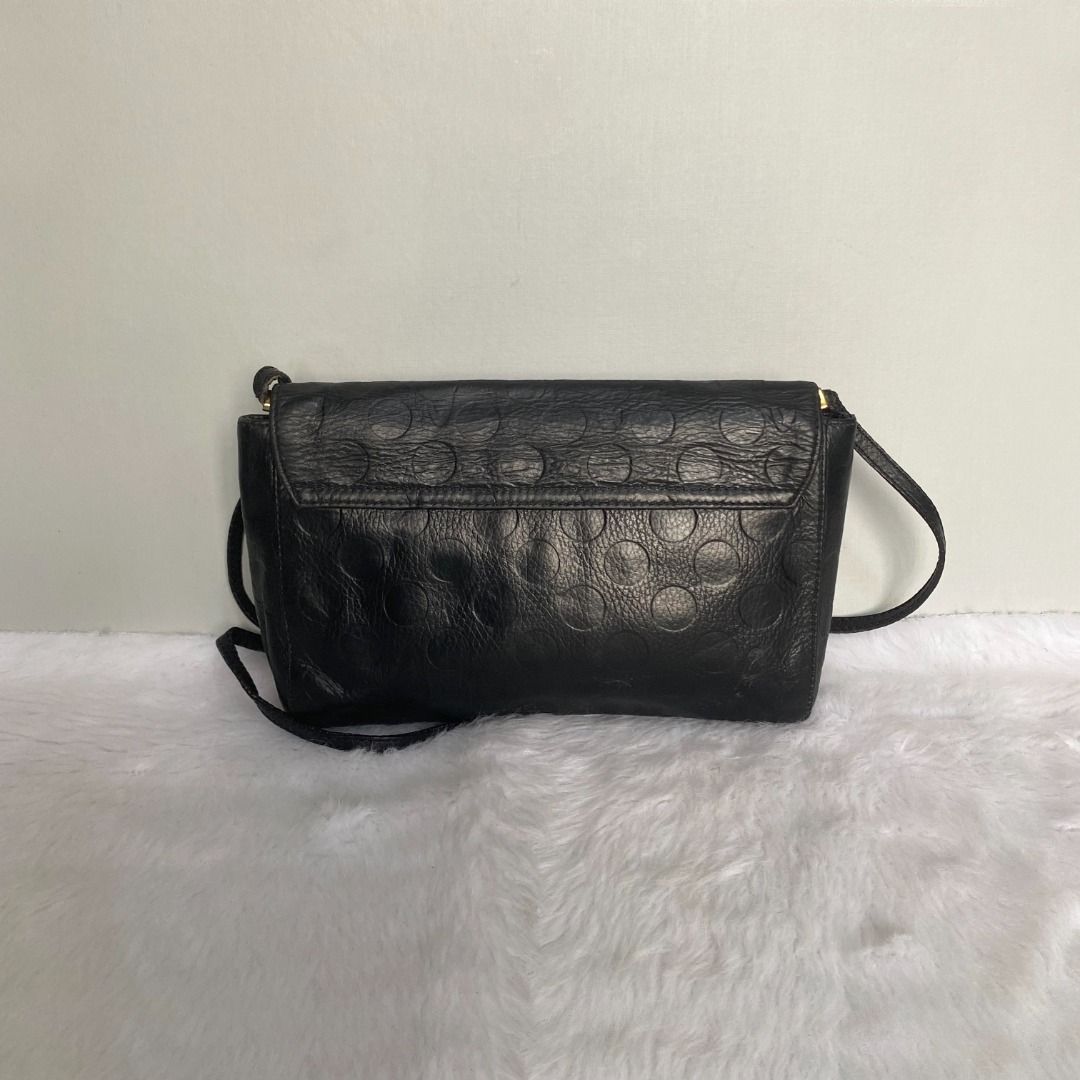 Vintage embossed leather bag cheap