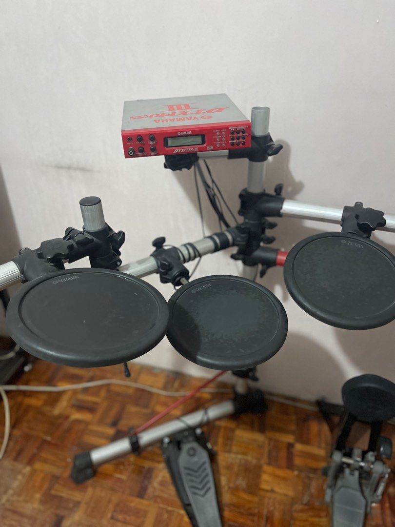 Yamaha DTXPRESS 3 (Category: Musical Instruments) located in Manila. Submitted by jubabyangels (Listing ID 1338553838, Image 3). Description: For sale Yamaha DTXPRESS 3. - in good condition - all pads working - no issue - drums sticks included Honest issue: Crack in the drum module. Take all for 16,999 PHP! Location: sampaloc manila Can do pickup, lalamove or lbc sa malayo. .