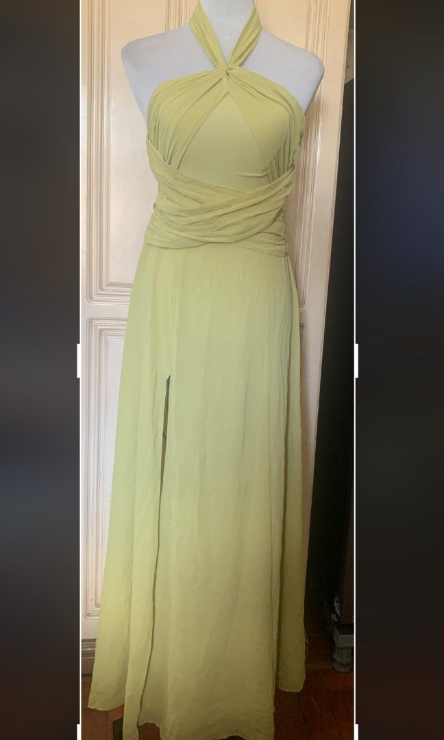 Zara avocado dress cheap