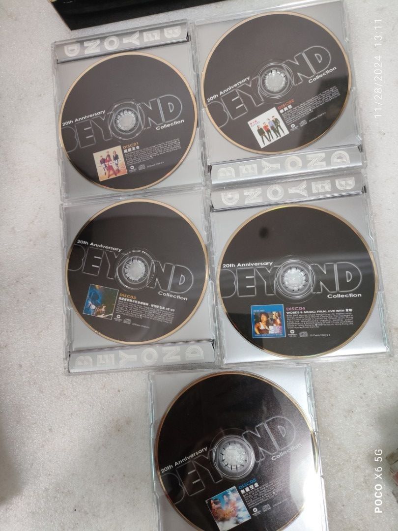 名作 5cd set 20th anniversary beyond collection limited edition K-POP・アジア