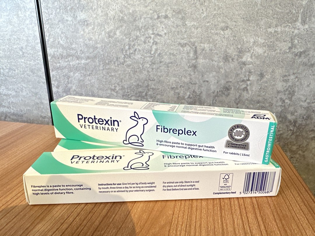 現貨 新包裝 同舊既成份一樣 Protexin Fibreplex Paste for Rabbits 15ml 兔子纖維膏 促進腸臟蠕 ...