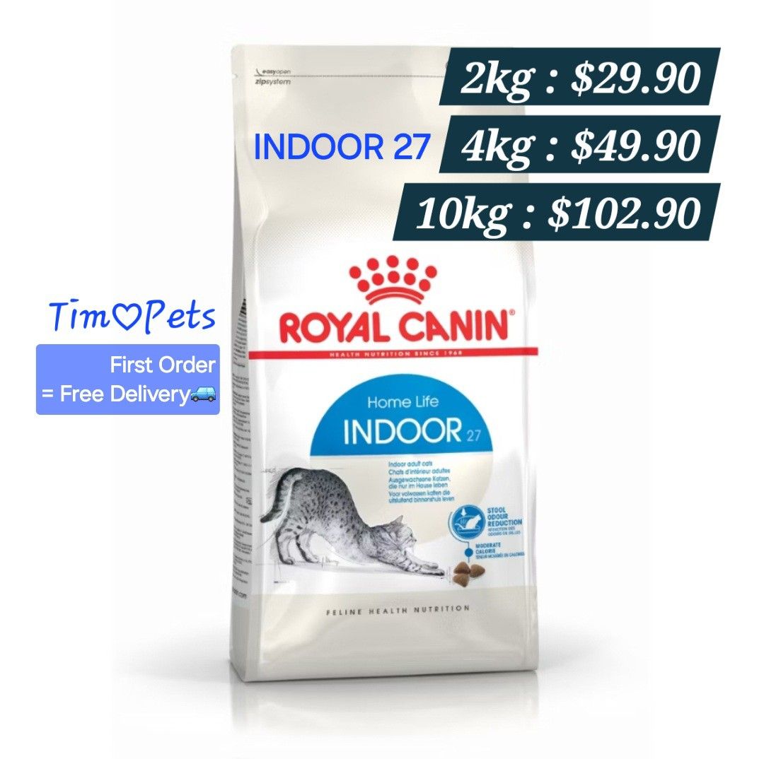 Royal canin indoor 27 2kg outlet