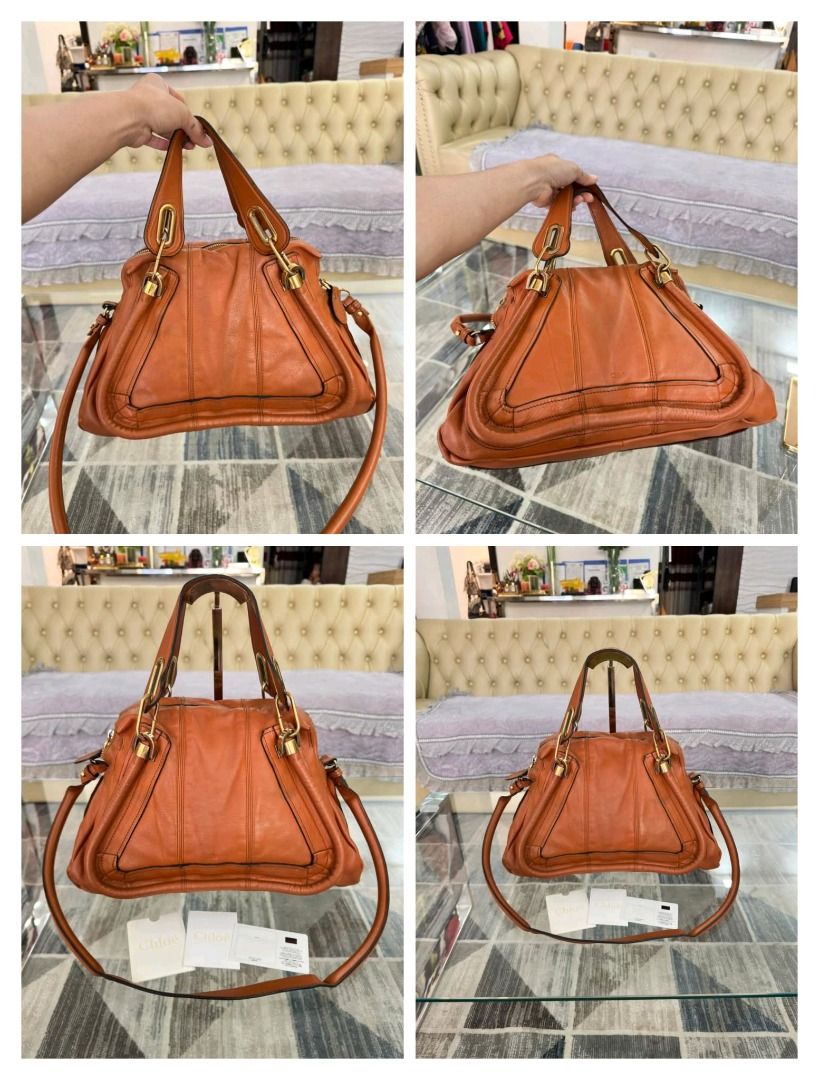 💜 Chloé Orange Medium Paraty Shoulder Bag (Category: Luxury Bags & Wallets) located in Lala. Submitted by mohsin0825 (Listing ID 1338705718, Image 2). Description: Chloé Orange Medium Paraty Shoulder Bag P17,990 Last Price +sf Medium size Guaranteed Authentic 💯 In very good condition 📍Not affiliated or associated with any brand posted. All brands, product names and logos are the property of their respective original brand.
