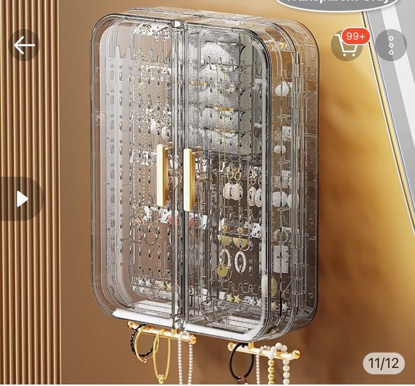 Accessories Organizer Wall hang Nadoble bili (Category: Storage Boxes & Baskets) located in Pasig City. Submitted by miluxebotique (Listing ID 1338681437, Image 1). Description: Na doble bili sa sa orange app po never used kakarating lang now .