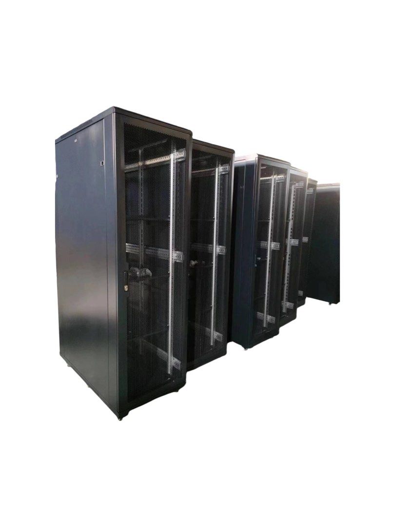 Speedee Counter Rack Assembled 27U server rack SPEEDSMOUNT CCTV recorder/ data storage ...
