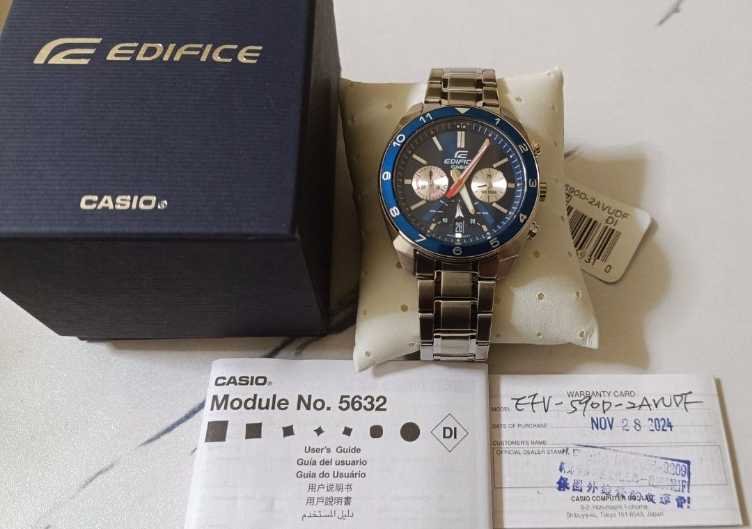 Casio edifice 5632 best sale