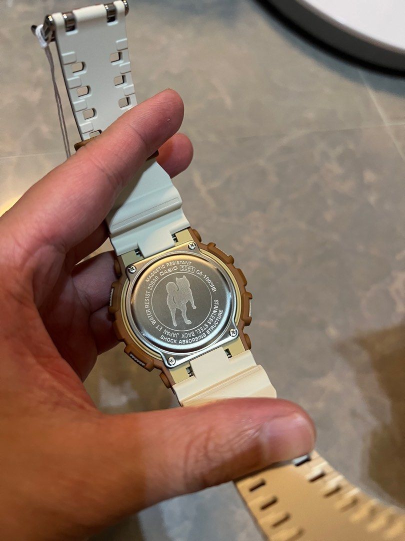 官方代購Casio G-shock GA-100SHB-5A（柴犬）