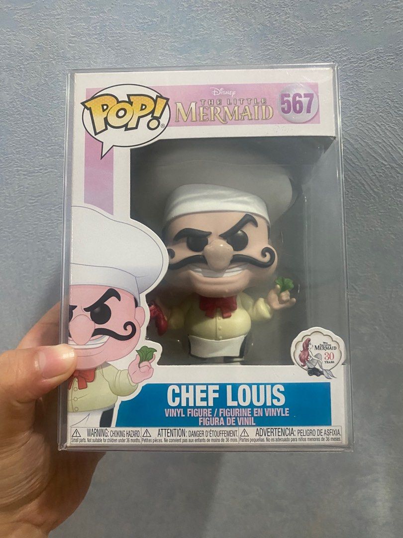 Chef Louis Funko Pop (Category: Figurines & Statues) located in Makati City. Submitted by o.e.j. (Listing ID 1338715386, Image 1). Description: Never Been Out of the Box.
