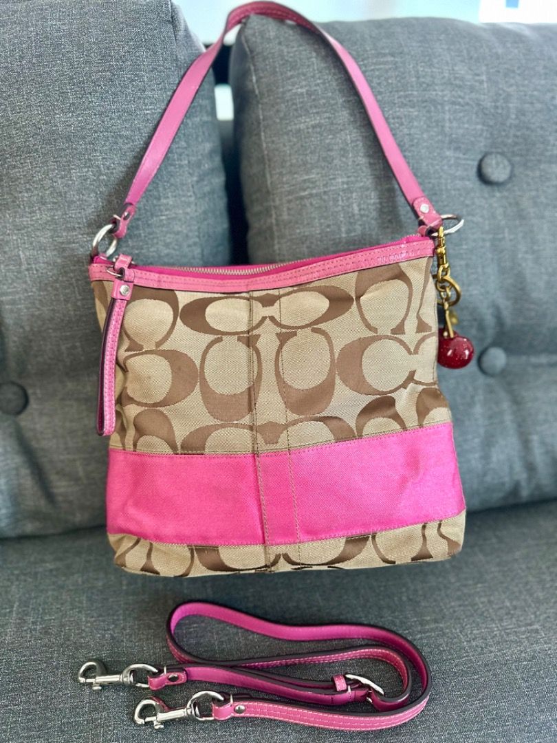 Vintage coach tote bag discount