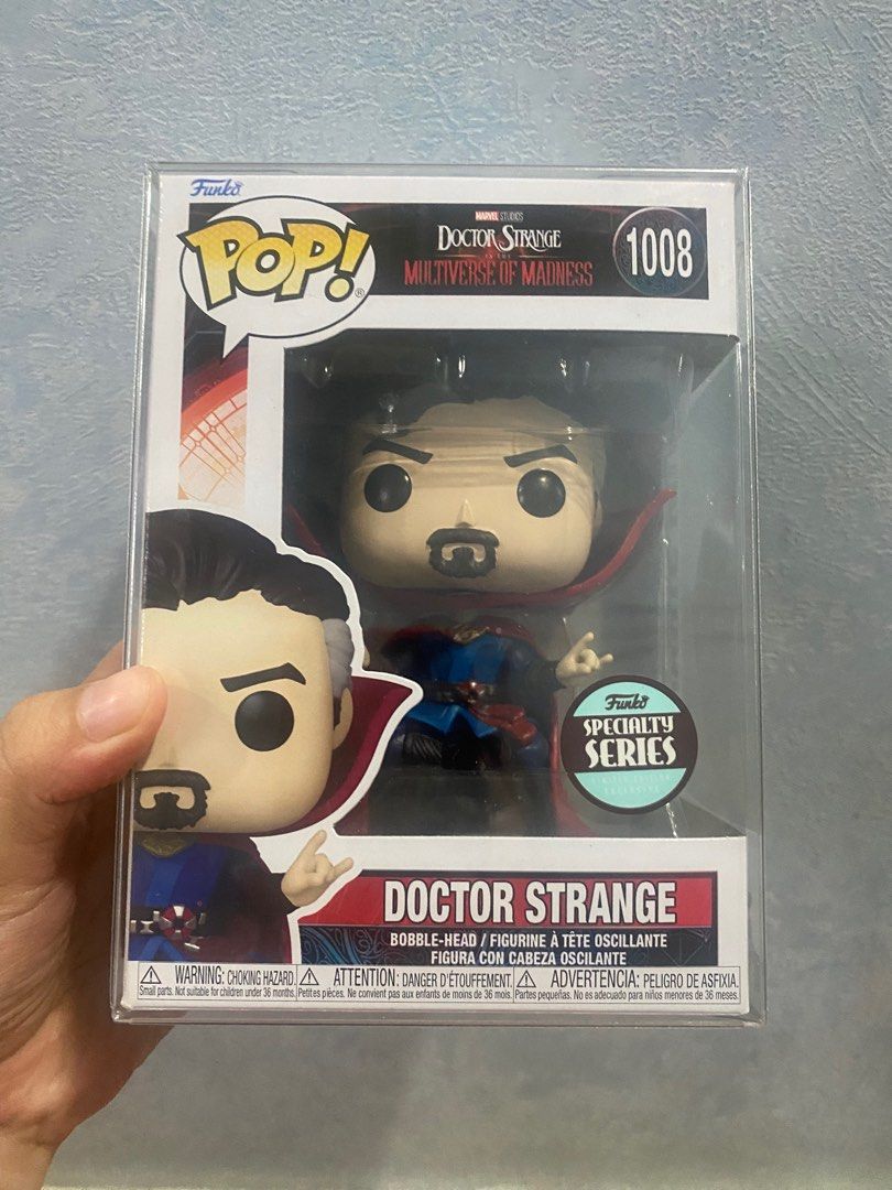 Doctor Strange Funko Pop (Category: Designer & Blind Box Toys) located in Makati City. Submitted by o.e.j. (Listing ID 1338717057, Image 1). Description: Never Been Out of the Box Specialty Series.
