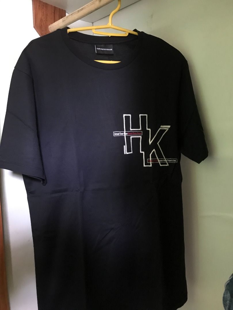 EMPORIO ARMANI SHIRT (Category: Tshirts & Polo Shirts ) located in Rizal. Submitted by cactusjackxx (Listing ID 1338662290, Image 2). Description: EMPORIO ARMANI SHIRT AS NEW CONDITION COLOR RATE: 9.5/10 20X29.5 DIMENSIONS NO ISSUES SA PRINT: CHECK PICS.