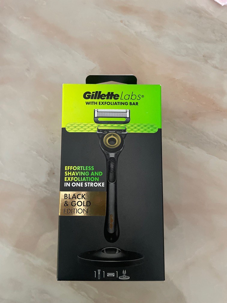 Gillette Black & Gold Edition Shaver, Beauty & Personal Care, Men's ...
