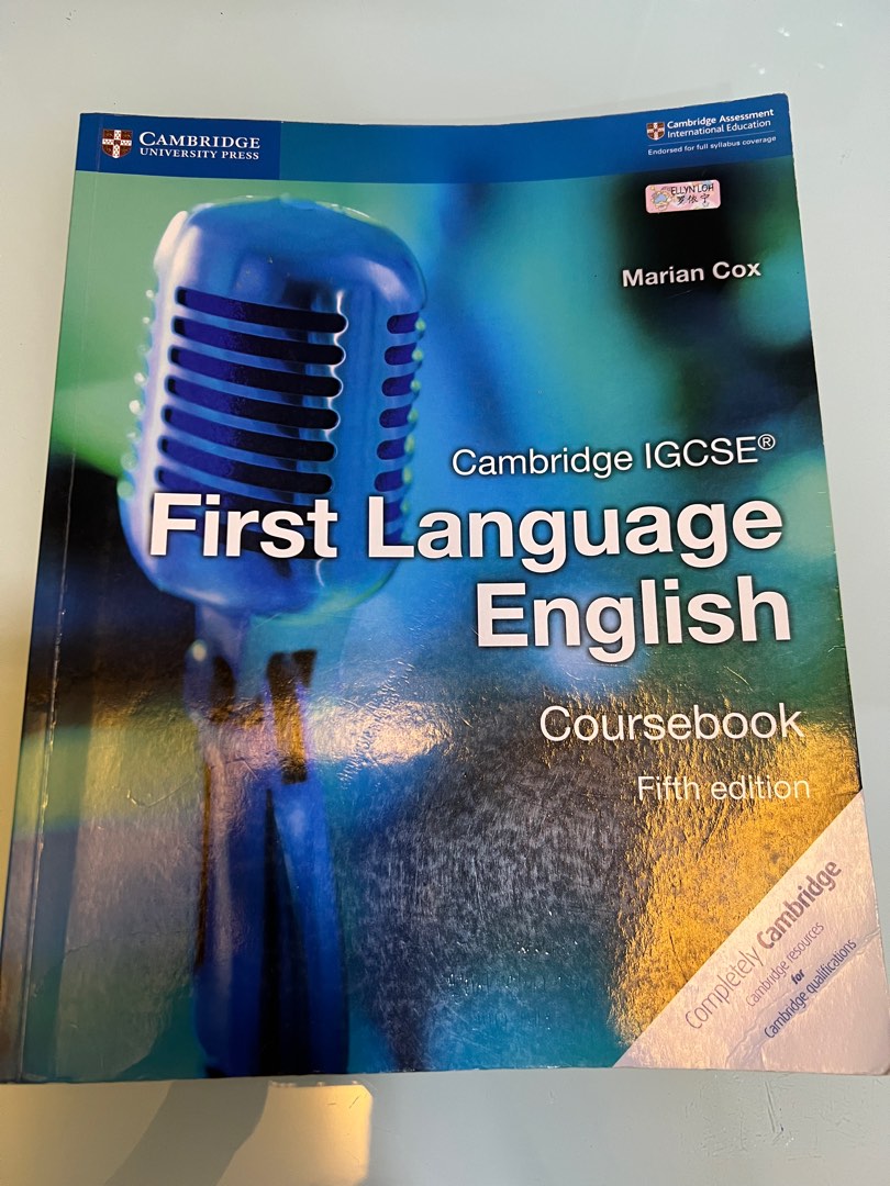 Igcse first language english coursebook hobbies toys books