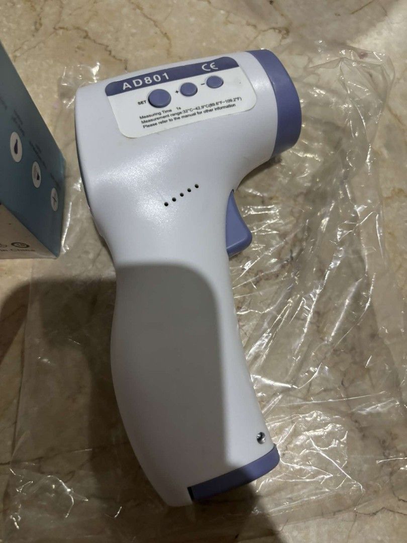 Infrared Forehead Thermometer (Category: Thermometers) located in Quezon City. Submitted by kathrynbal66392 (Listing ID 1338650729, Image 2). Description: brandnew affordable onhand negotiable good quality and condition open for pick up and delivery high quality we also sell many medical supplies call me 09268225723 cod,gcash,bank transfer.