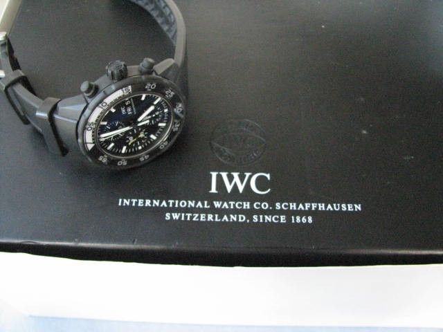 IWC Aquatimer Chronograph Galapagos Island Edition (Category: Luxury Watches) located in Manila. Submitted by Mr.FunTIMEsTICK (Listing ID 1338782471, Image 3). Description: FOR SALE: LIMITED EDITION IWC Aquatimer Chronograph Galapagos Island Edition Automatic Chronograph Movement Day and Date Function Unit and Box Model/Reference # : IW376705 Very Nice Black Face and Case Full Mens Size (44mm case size) Super luminous hour markers Php 215,000 Fun