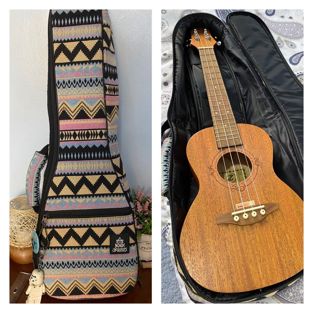 Iz Concert Ukulele with Case (Category: Musical Instruments) located in Las Pinas. Submitted by dumpsterfire101 (Listing ID 1338684722, Image 1). Description: - bought the uke for 2500+ and case for around 800 - 3+ years old - tuners are chipped and some parts rusted, but otherwise in really good condition. - no visible scratches on body - approx 15” high RFS: I don’t use it that much.