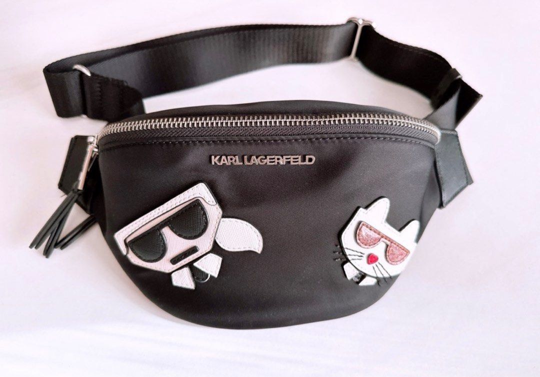 Karl Lagerfeld Bum Bag Women s Fashion Bags Wallets Cross body Bags on Carousell