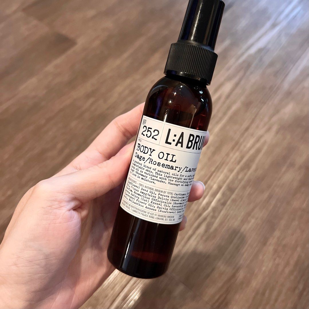 L:a Bruket 252 Body Oil (Sage ⁄ Rosemary ⁄ Lavender) 120ml, Beauty