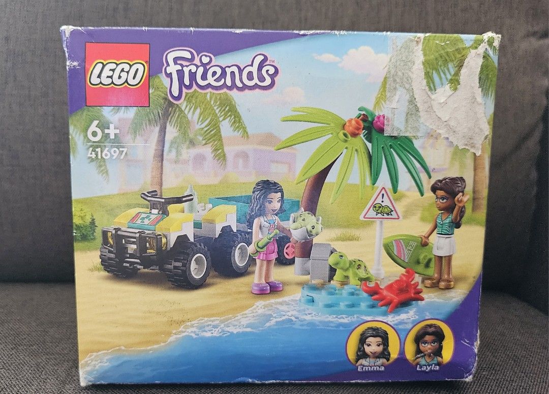 Lego Friends Turtle Protection Vehicle (Category: Lego & Building Sets) located in Quezon City. Submitted by thebrickingpoint (Listing ID 1338690642, Image 1). Description: Original Lego. Box not mint. Sealed box. 41697 Turtle Protection Vehicle. Location: beside Rob Magnolia, QC Can ship nationwide via Gogo Express.